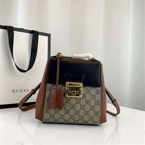 gucci padlock backpack replica|authentic gucci backpack.